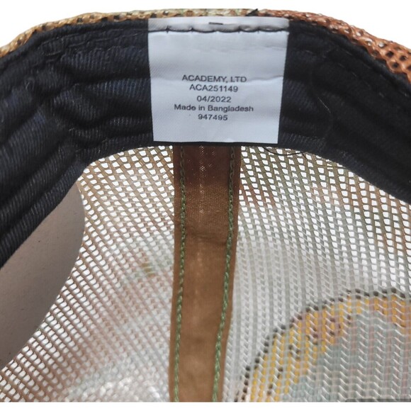 Shiner Bock Beer Snapback All Mesh Cap Hat Magellan Outdoors Rope NWT Camouflage - Picture 9 of 10